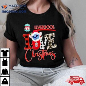 Liverpool Stitch Love Christmas Tshirt