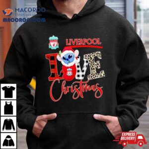 Liverpool Stitch Love Christmas Tshirt