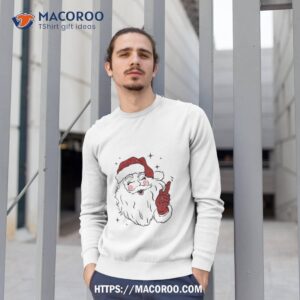 living fully classic santa sweatshirt 1