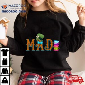 Logo Text Mad Hatter Tshirt