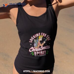 Looking For The Christmas Spirit The Real Ghostbusters Tank Top 2