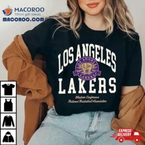 Los Angeles Lakers Letterman Classic American Football Conference National Football League Shirt