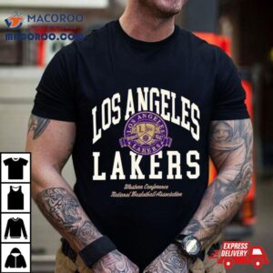 Los Angeles Lakers Letterman Classic American Football Conference National Football League Tshirt