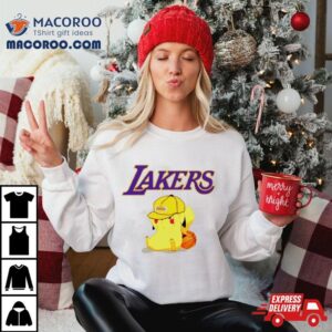 Los Angeles Lakers Pikachu Tshirt