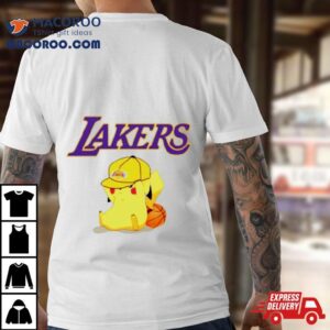 Los Angeles Lakers Pikachu Tshirt