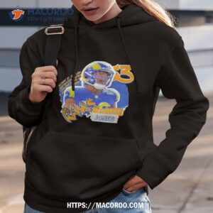 los angeles rams ernest jones football paper t shirt hoodie 3