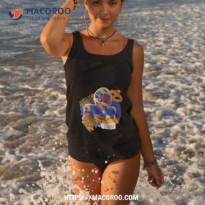 los angeles rams ernest jones football paper t shirt tank top 3