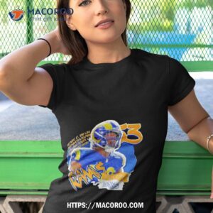 los angeles rams ernest jones football paper t shirt tshirt 1