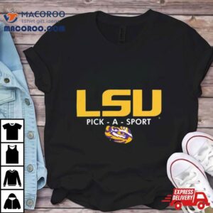 Lsu Tigers Personalized Authentic Pick A Sport Sweat Tshirt