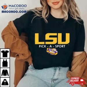 Lsu Tigers Personalized Authentic Pick A Sport Sweat Tshirt