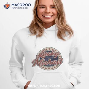 lucky michael vintage christmas shirt hoodie 1