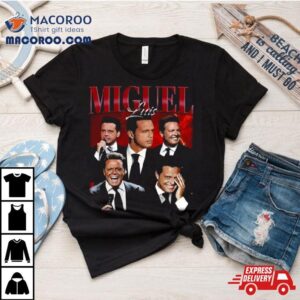 Luis Miguel Fan Gift Vintage Tshirt