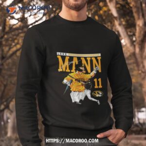 Luke Mann Missouri Ncaa Baseball Sweatshirt