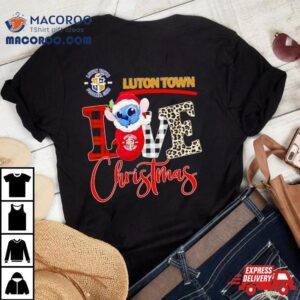 Luton Town Stitch Love Christmas Shirt