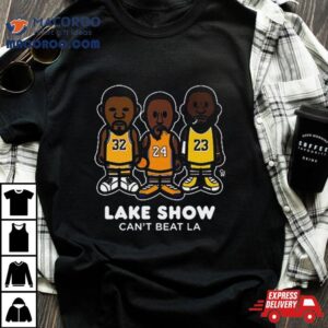 Magic Johnson Kobe Lebron Lakeshow Can T Beat La Tshirt