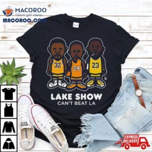 Magic Johnson Kobe Lebron Lakeshow Can T Beat La Tshirt