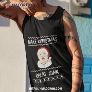make christmas great again tank top 1