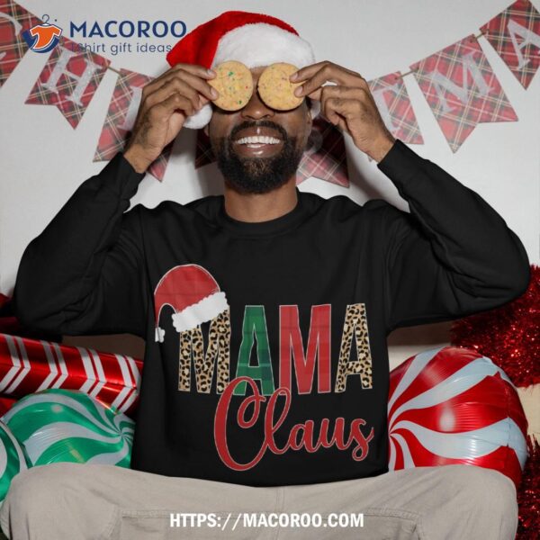 Mama Claus Christmas Family Matching Xmas Party Sweatshirt