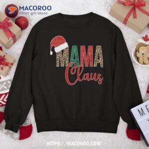 Mama Claus Christmas Family Matching Xmas Party Sweatshirt