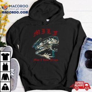 Man I Love Frogs Milf For Frog Lover Streetwear Looks Tshirt