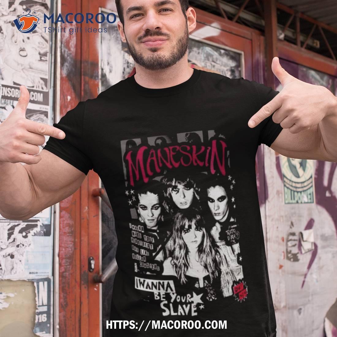 Maneskin Rush World Tour T Shirt Maneskin Rush World Tour T Shirt