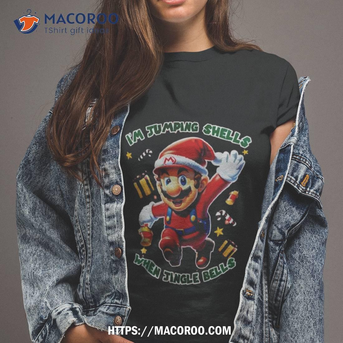 Mari Christmas I’m Jumping Shell When Jingle Bell T Shirt Mari Christmas I’m Jumping Shell When Jingle Bell T Shirt