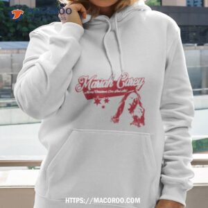 Mariah Carey Merry Christmas One Amp All Tour Stars Hoodie
