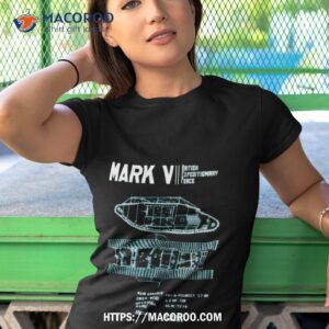 Mark V Tank Battlefield Tshirt 1