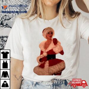 Martha May Whovier Santa Baby Christmas Tshirt