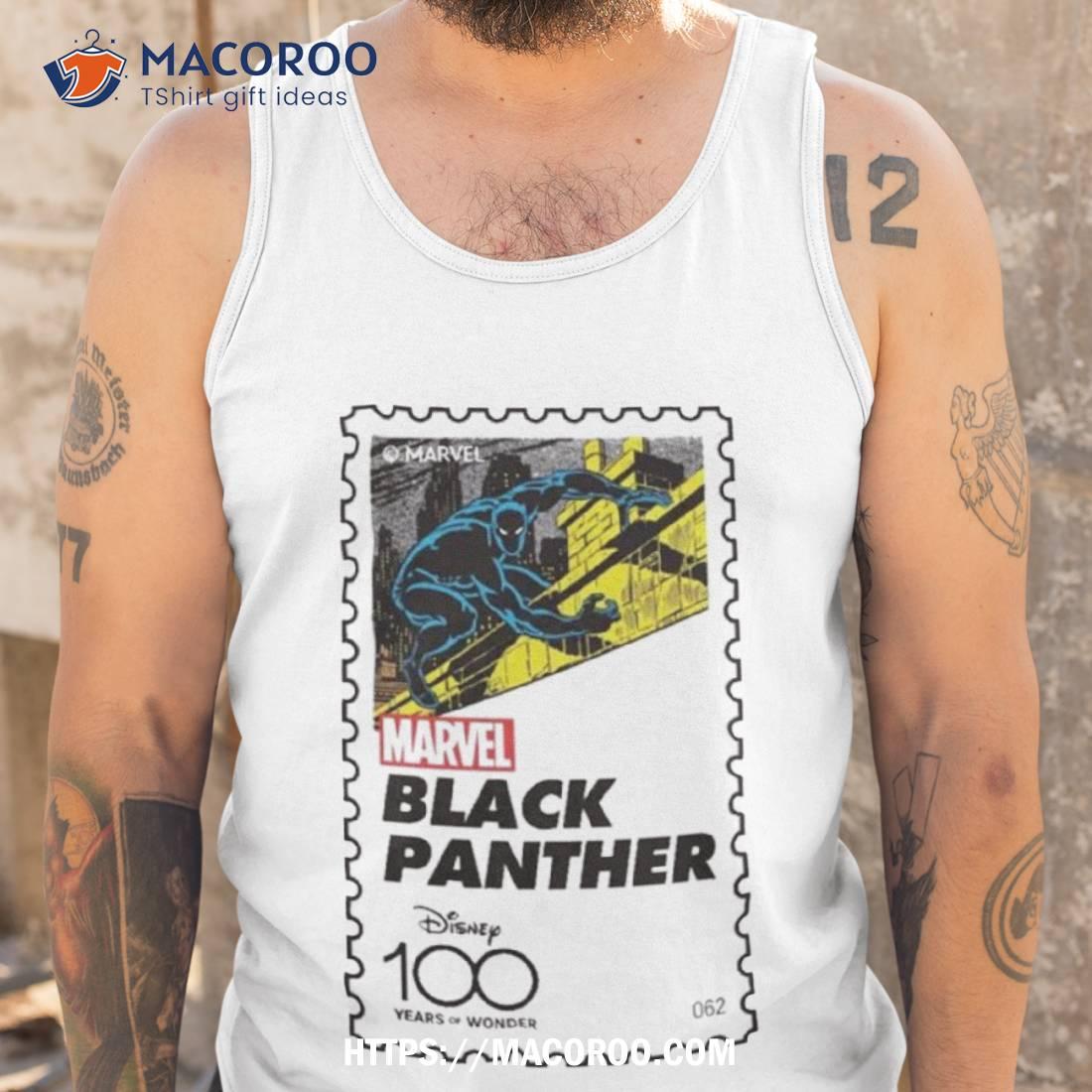 Marvel Panther Graphic Disney 100 Years Of Wonder T Shirt Marvel Panther Graphic Disney 100 Years Of Wonder T Shirt