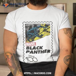 Marvel Panther Graphic Disney 100 Years Of Wonder T Shirt