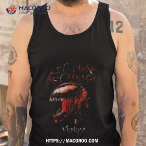 Marvel Venom Let There Be Carnage Red Roar Tank Top