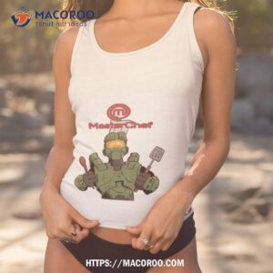 master chef cartoon from halo shirt tank top 1