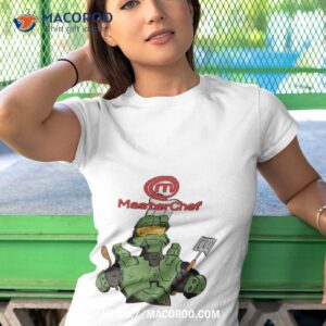 master chef cartoon from halo shirt tshirt 1