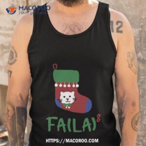 math fa la christmas shirt tank top