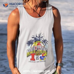 Maui Strong Illinois Vs Kansas 2023 Tank Top