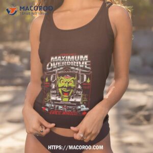 maximum overdrive evil s wheels t shirt tank top 1