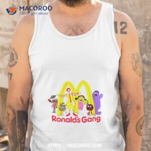 mc ronalds gang shirt tank top