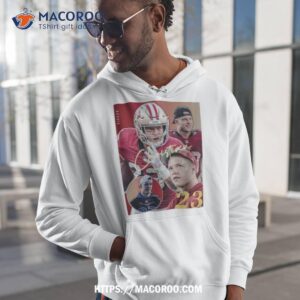 Mccaffrey 23 Collage Football Art Shirt