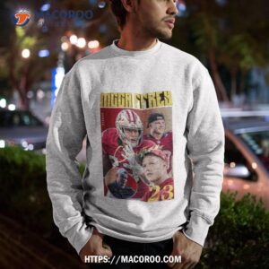 Mccaffrey 23 Collage Football Ar Sweatshirt