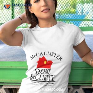 mccallister home security christmas 90s movie shirt tshirt 1