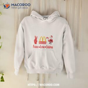 Mcdonald’s Santa Peace Love Christmas Shirt