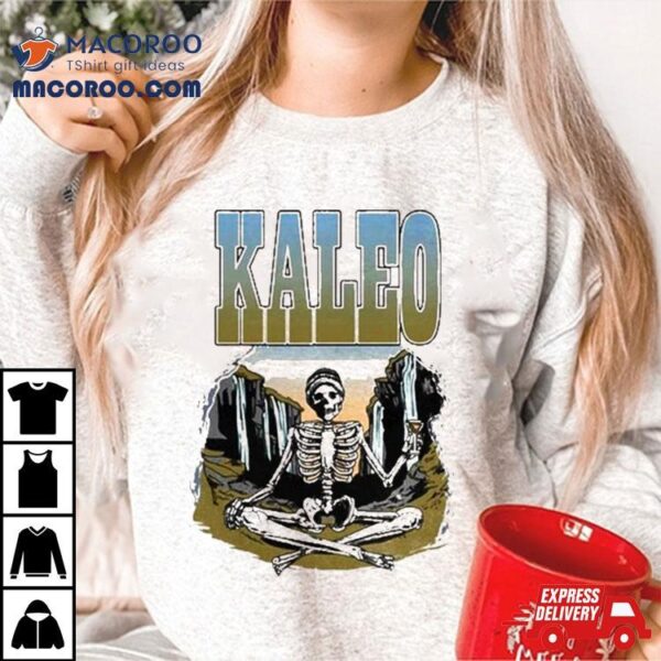 Meditating Skeleton Kaleo T Shirt