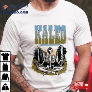 Meditating Skeleton Kaleo Tshirt