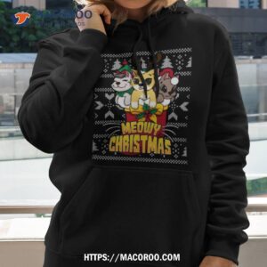 Meowy Catmas Holiday Merry Christmas Ugly Shirt