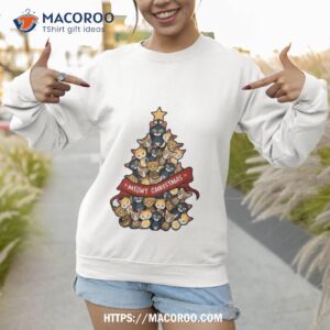 Meowy Christmas Cat Xmas Kitten Sweatshirt