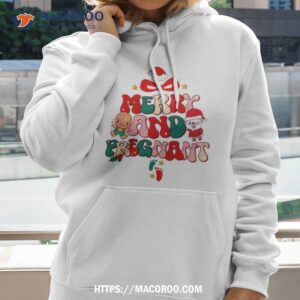 Merry And Pregnant Funny Pregnancy Reveal