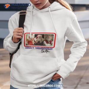merry christmas from your favorite movie santa claus shirt hoodie 3