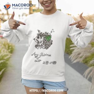 merry christmas leo shirt sweatshirt 1