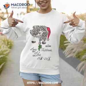 merry christmas libra shirt sweatshirt 1